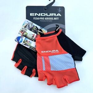 Endura FS260-pro aerogel mitt fingerless cycling glove Sz L